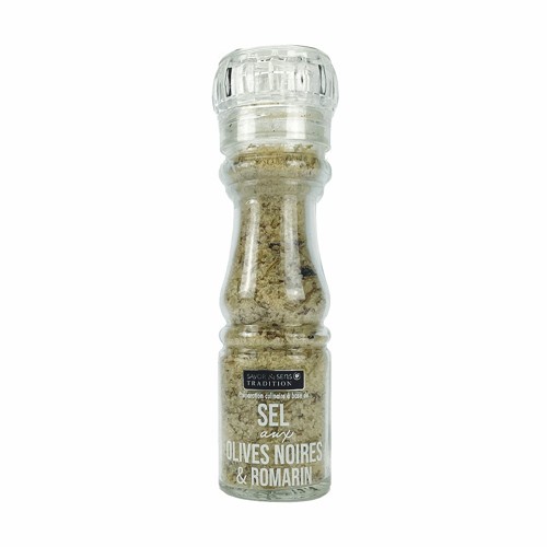Rosemary & Black Olives Salt Grinder